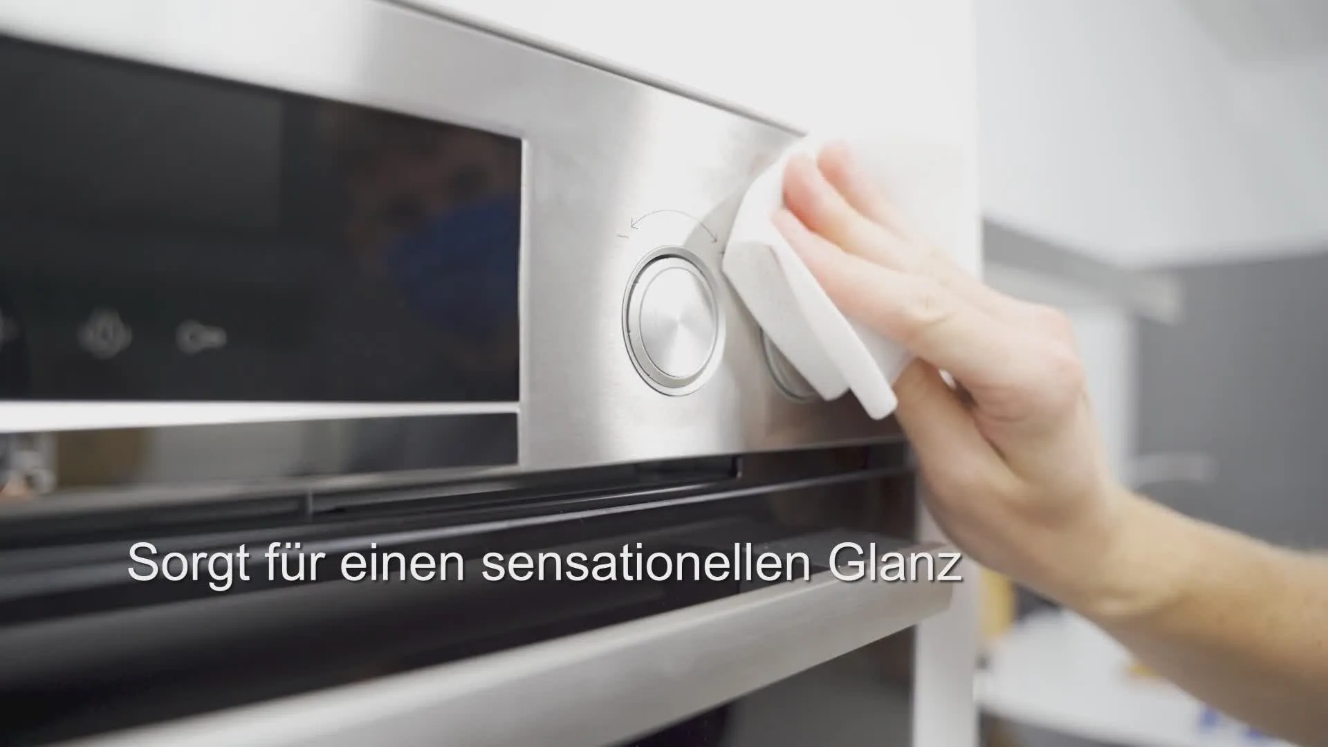 PMS BSH Pflegetuch Edelstahloberflächen Pflegetücher Edelstahl AEG Siemens 5er W
